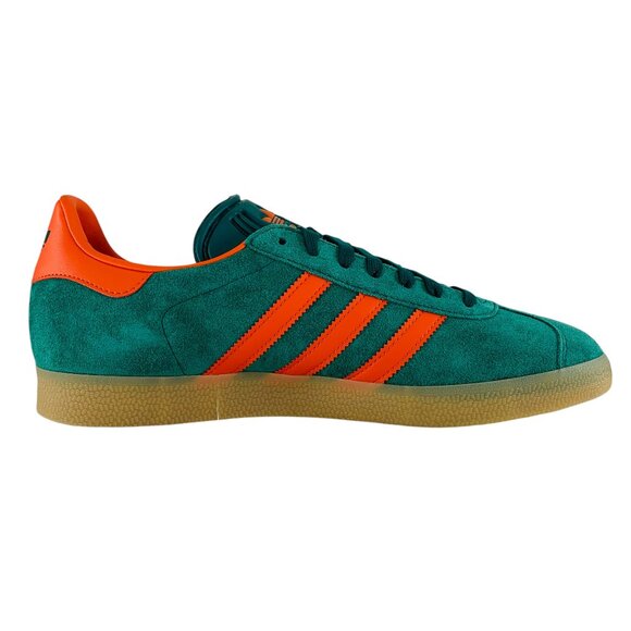 adidas Gazelle Collegiate Green Preloved Red Men's Shoes Sneakers IG6200 - Picture 2 of 9